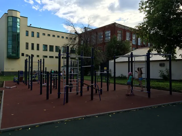 Calisthenics Park at Парковая улица, Реутов
