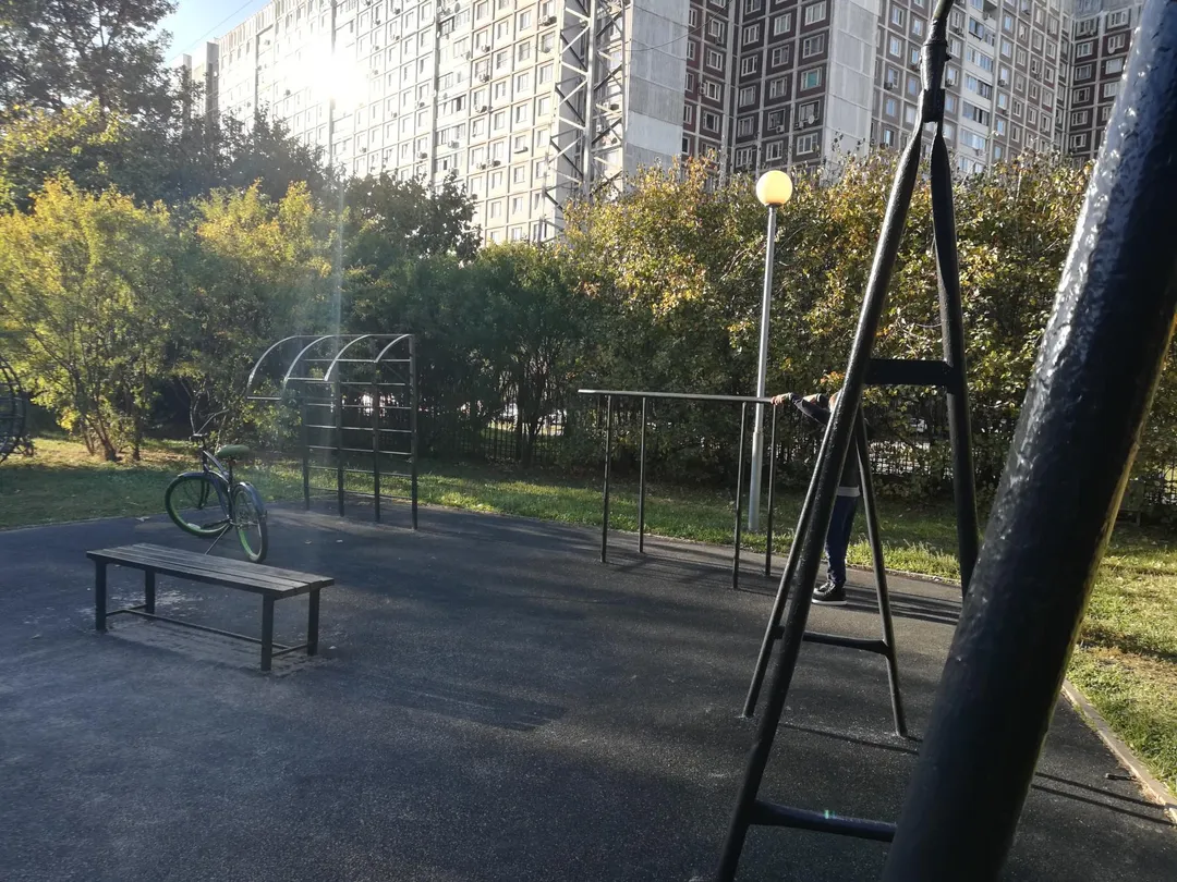 Bare paralele la Calisthenics Park at улица Академика Пилюгина, Москва #wp1846 – fotografia 3 din 4