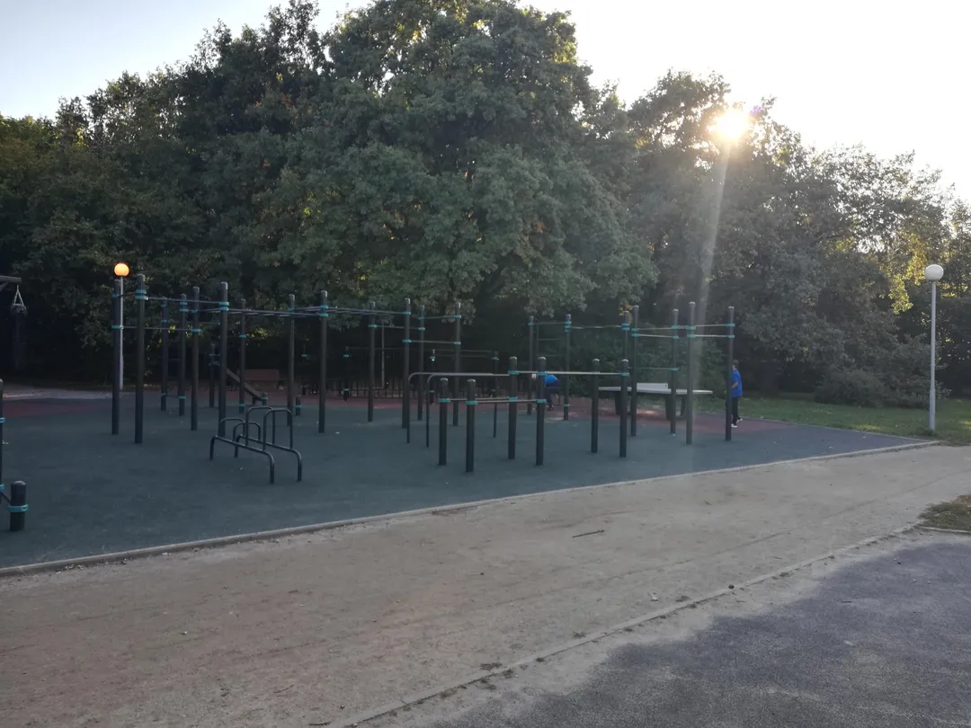 Bară de tracțiuni la Calisthenics Park at улица Академика Пилюгина, Москва #wp1846 – fotografia 1 din 4