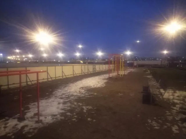 Calisthenics Park at Охтинская аллея, Мурино
