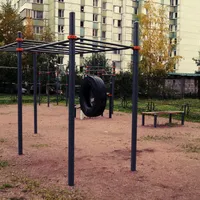 Calisthenics Park at проспект Маршала Жукова, Санкт-Петербург - thumbnail 5
