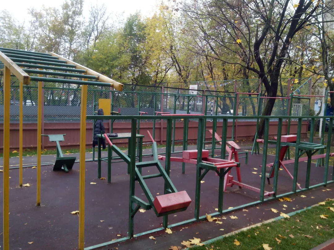 Bară de tracțiuni la Calisthenics Park at улица Правды, Москва – fotografia 1 din 4