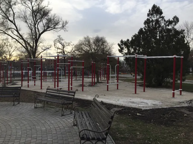 Calisthenics Park at Адміральська вулиця, Миколаїв