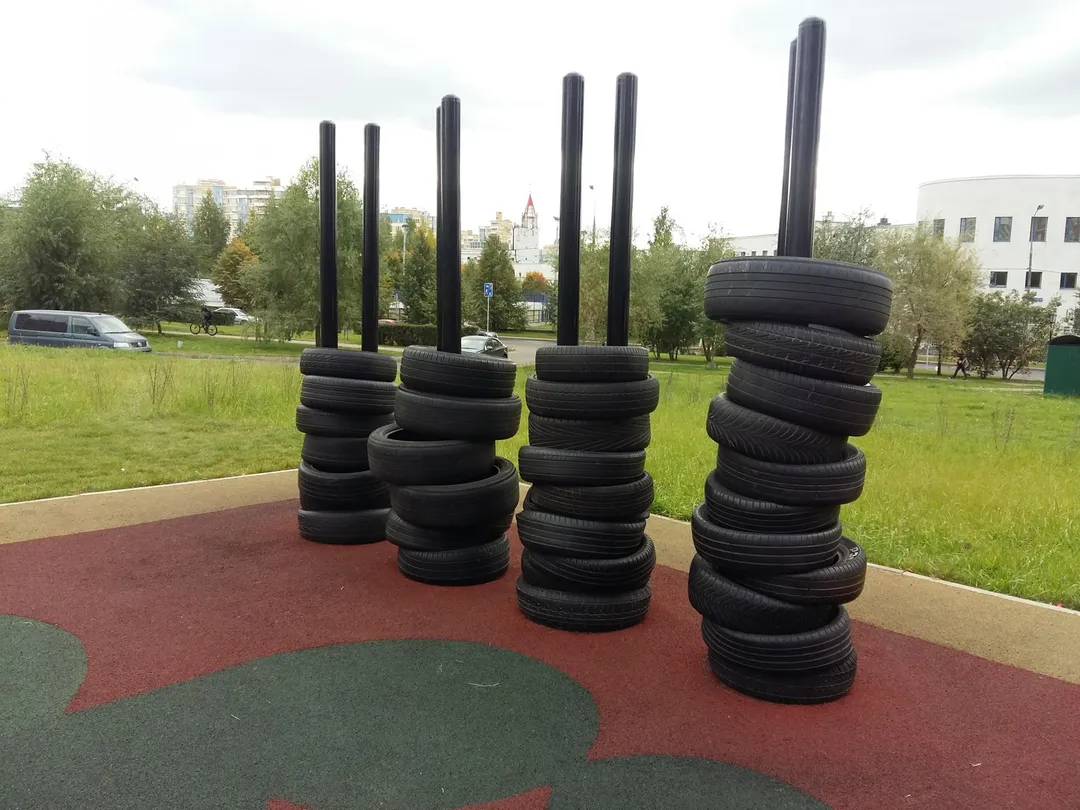 Лавка для преса на майданчику Outdoor Gym in Машкино, Москва – фото 5 з 9