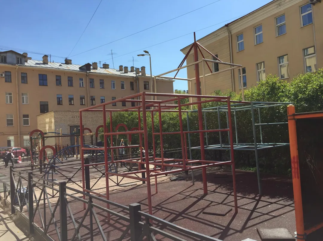 Monkey Bars la Calisthenics Park at Кронверкская улица, Санкт-Петербург – fotografia 3 din 5