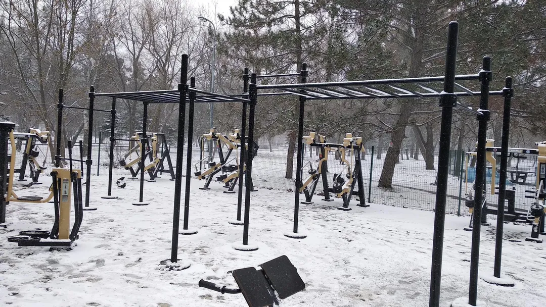 Banco de Abdominales en Calisthenics Park at Алея Дружби, Симферополь – foto 17 de 17