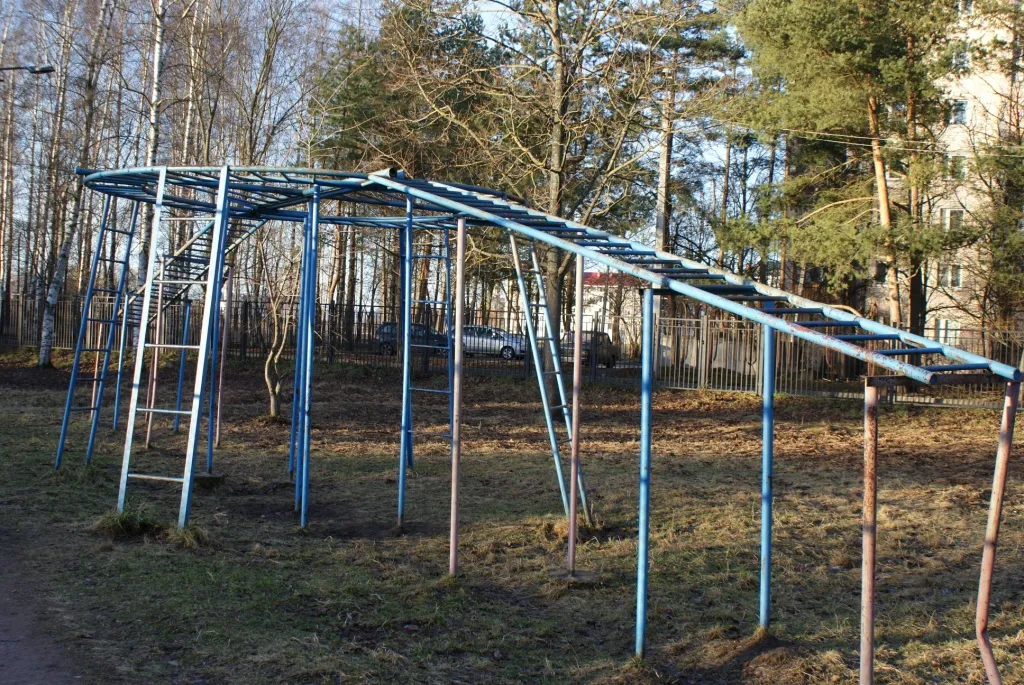Bare paralele la Calisthenics Park at Центральная улица, Шушары – fotografia 2 din 6