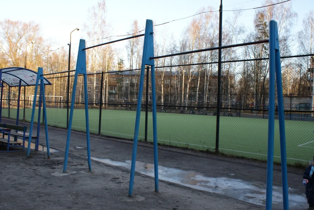 Bare paralele la Calisthenics Park at Центральная улица, Шушары – fotografia 6 din 6
