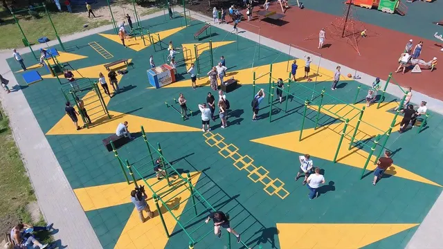 Outdoor Gym in Московский район, Калининград #wp1893