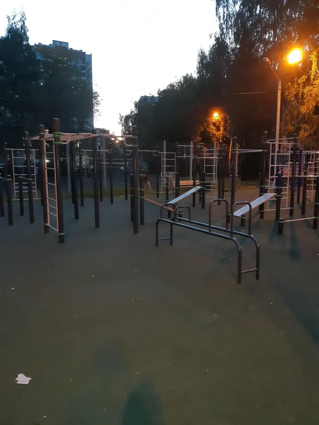 Calisthenics Park at улица Дзержинского, Королёв