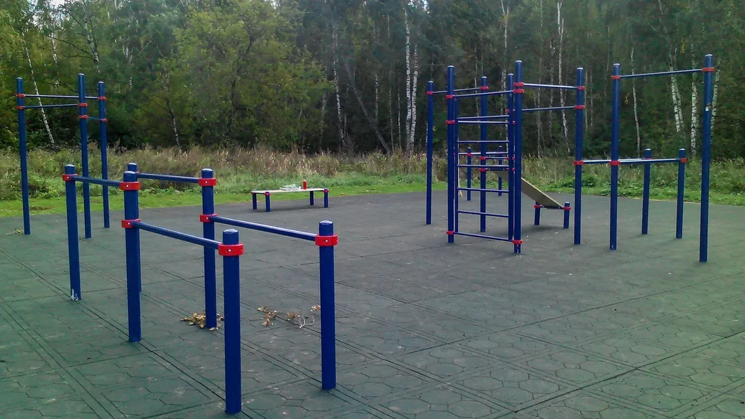 Parallele presso Calisthenics Park at аллея Дорога Жизни, Москва #wp1897 – foto 2 di 9
