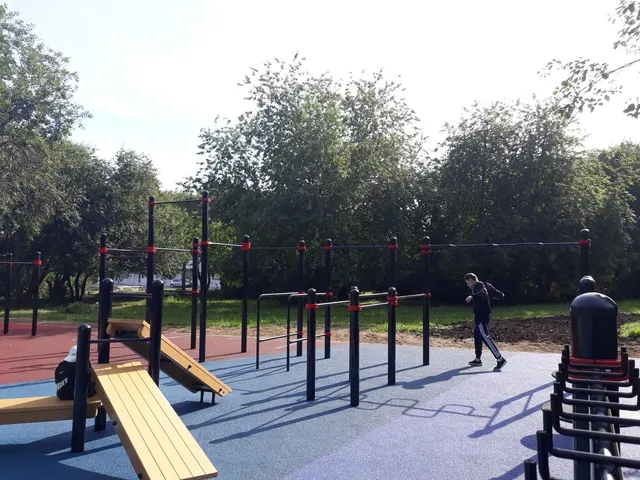 Calisthenics Park at Калининец, Екатеринбург