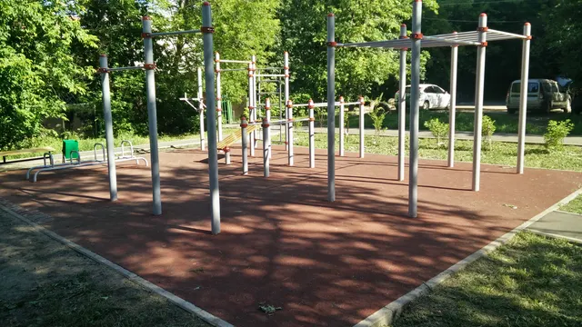 Calisthenics Park at Колхозная улица, Пушкино