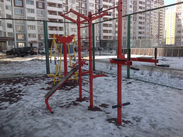Calisthenics Park at улица Катюшки, Лобня