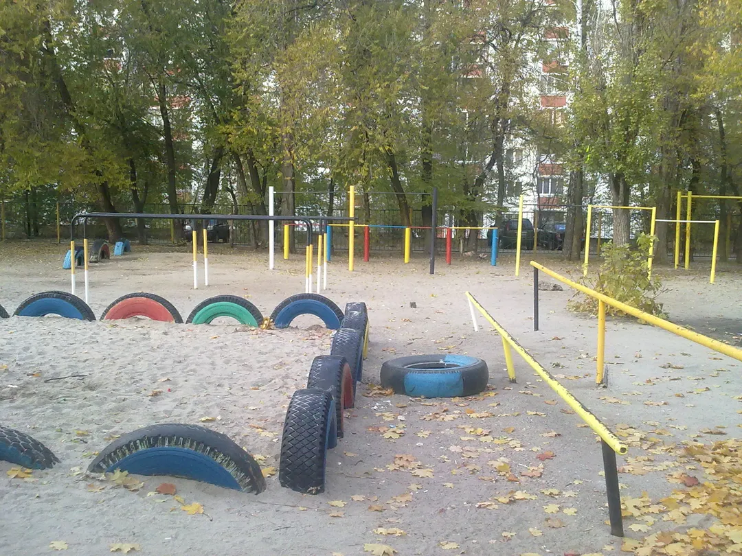 Parallele presso Calisthenics Park at Южно-Моравская улица, Воронеж – foto 2 di 6