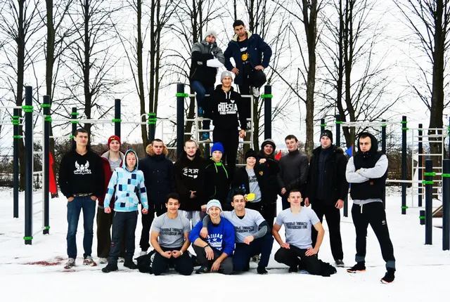 Calisthenics Park at улица Строителей, Протвино