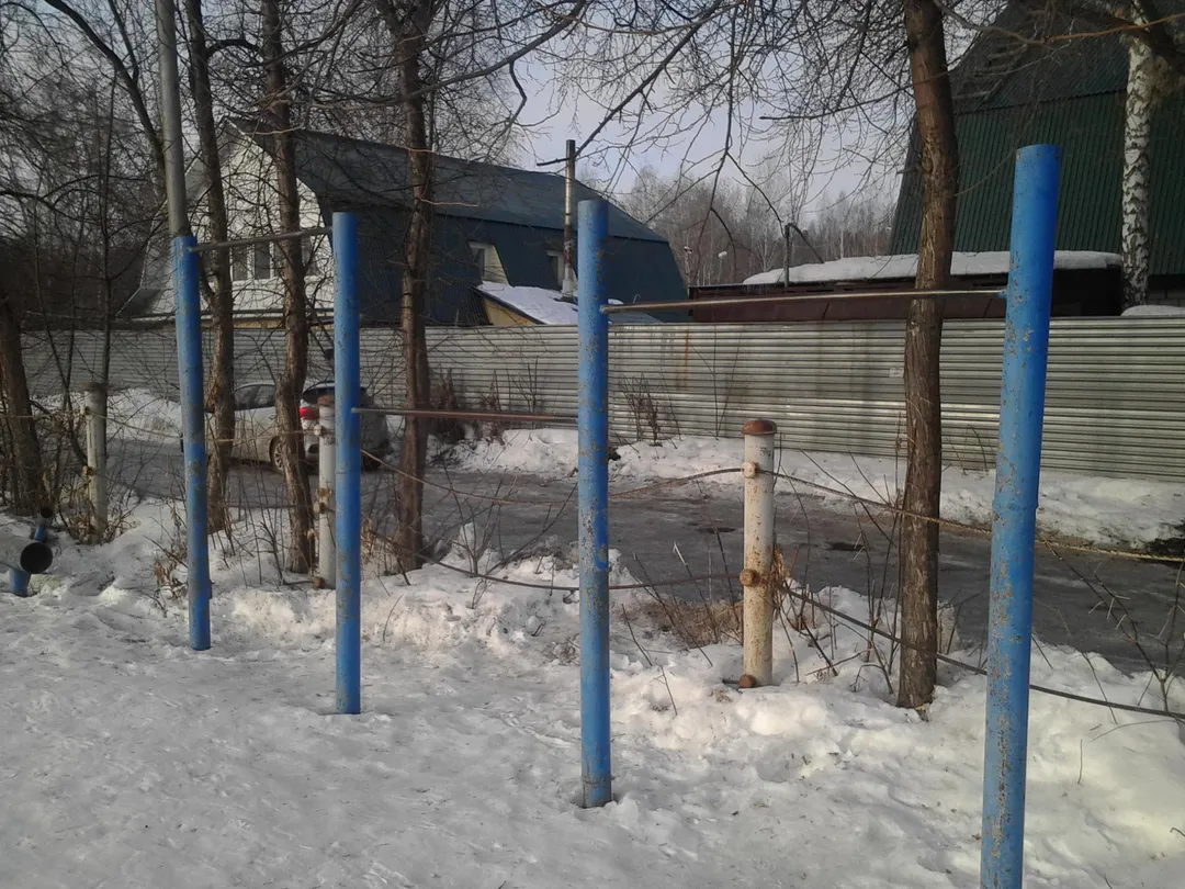 Sbarra per trazioni presso Calisthenics Park at Барнаульская улица, Тюмень – foto 3 di 3