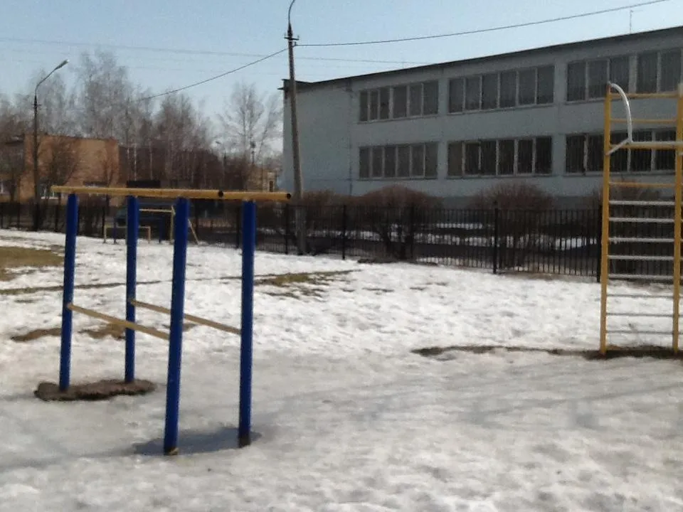 Бруси на майданчику Calisthenics Park at Школьная улица, Шатура – фото 2 з 3