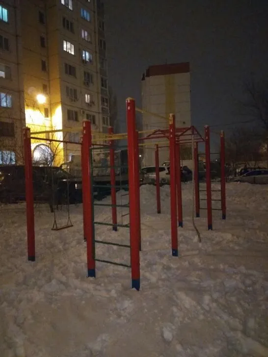 Bară de tracțiuni la Calisthenics Park at улица 25 Января, Воронеж – fotografia 1 din 1