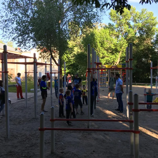 Calisthenics Park at Рабочая улица, Саратов