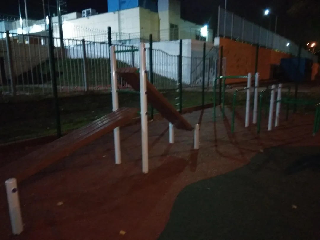 Бруси на майданчику Calisthenics Park at Озёрная аллея, Зеленоград – фото 6 з 7