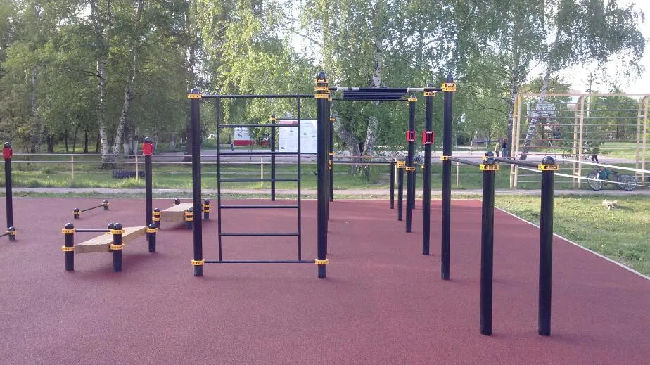 Parallel Gym Bars at Calisthenics Park at Главная просека, Черноголовка – photo 2 of 4