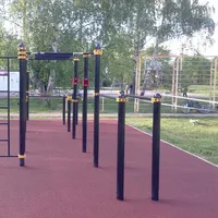 Calisthenics Park at Главная просека, Черноголовка - thumbnail 2