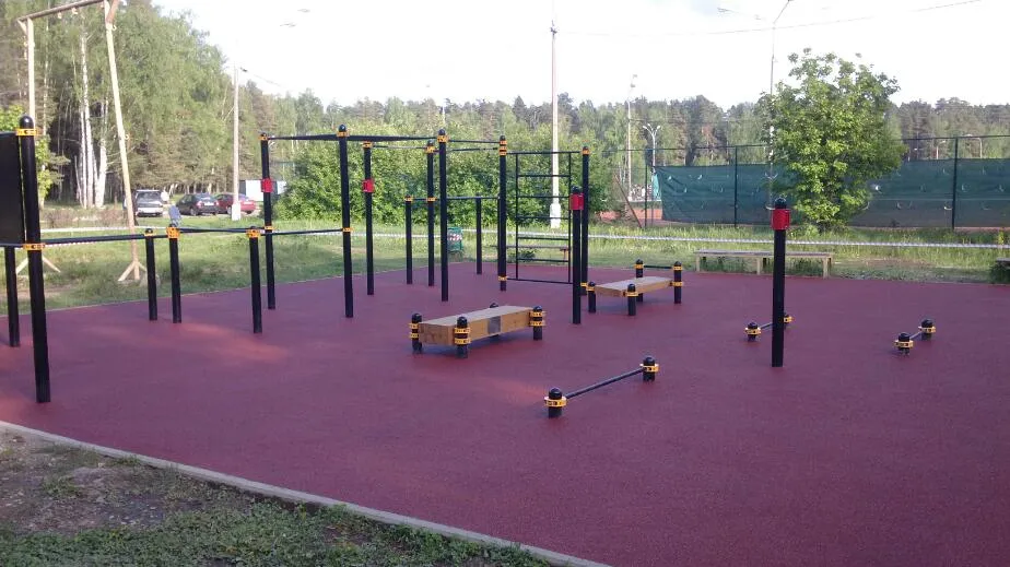 Wall Bars at Calisthenics Park at Главная просека, Черноголовка – photo 4 of 4