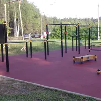Calisthenics Park at Главная просека, Черноголовка - thumbnail 4