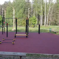 Calisthenics Park at Главная просека, Черноголовка - thumbnail 3