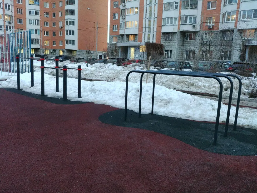 Barres de singe à Calisthenics Park at улица Грина, Москва – photo 3 sur 3
