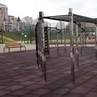 Calisthenics Park at Оболонська набережна, Київ #wp1933 - thumbnail 4