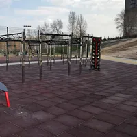 Calisthenics Park at Оболонська набережна, Київ #wp1933 - thumbnail 2