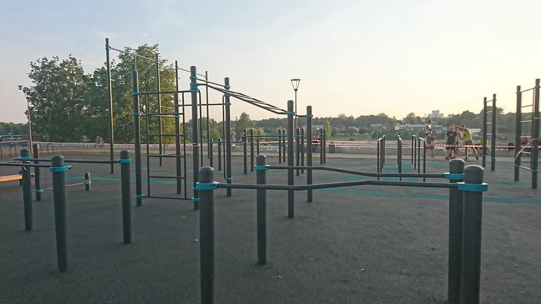 Wall Bars at Calisthenics Park at набережная реки Великой, Псков – photo 4 of 12