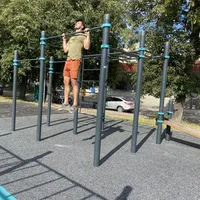 Calisthenics Park at набережная реки Великой, Псков - thumbnail 11