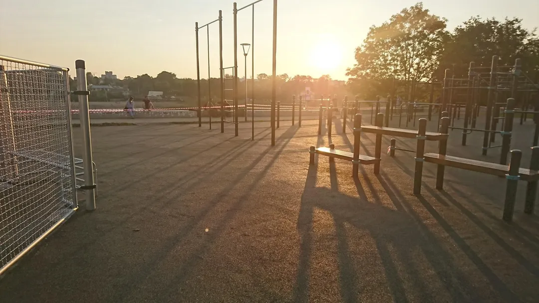 Push Up Bar at Calisthenics Park at набережная реки Великой, Псков – photo 6 of 12