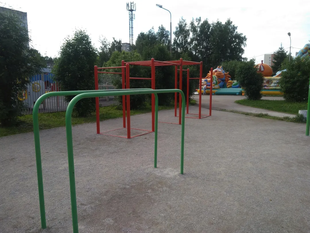 Spalier la Outdoor Gym in Затулинский жилмассив, городской округ Новосибирск – fotografia 5 din 5