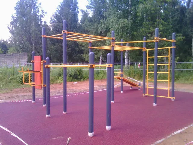 Calisthenics Park at Судостроительная улица, Судоверфь