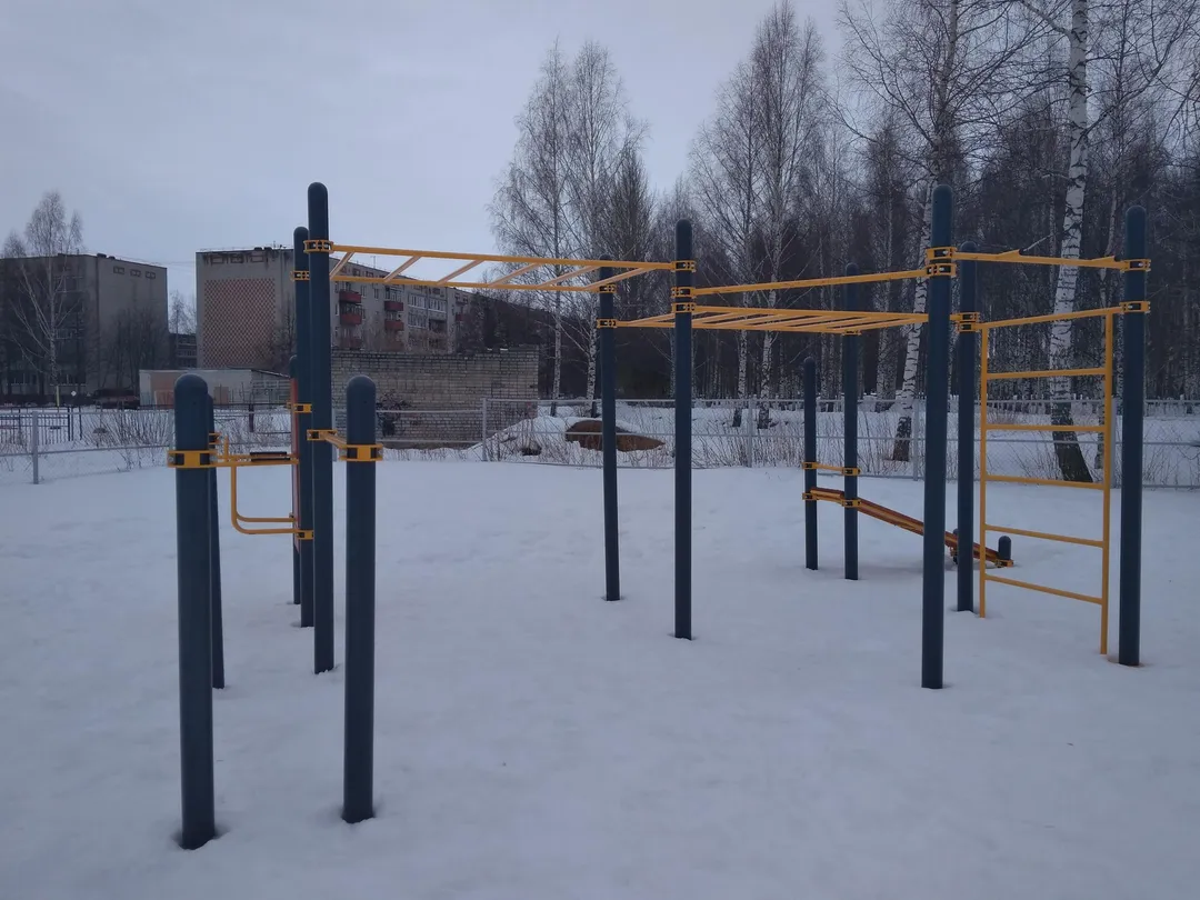 Monkey Bars la Calisthenics Park at Судостроительная улица, Судоверфь – fotografia 3 din 3