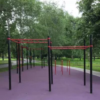 Calisthenics Park at Загородное шоссе, Москва - thumbnail 4