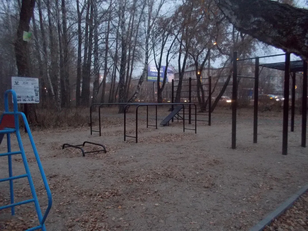 Niedrige Barren bei Calisthenics Park at улица Первой Пятилетки, Челябинск – Foto 9 von 11