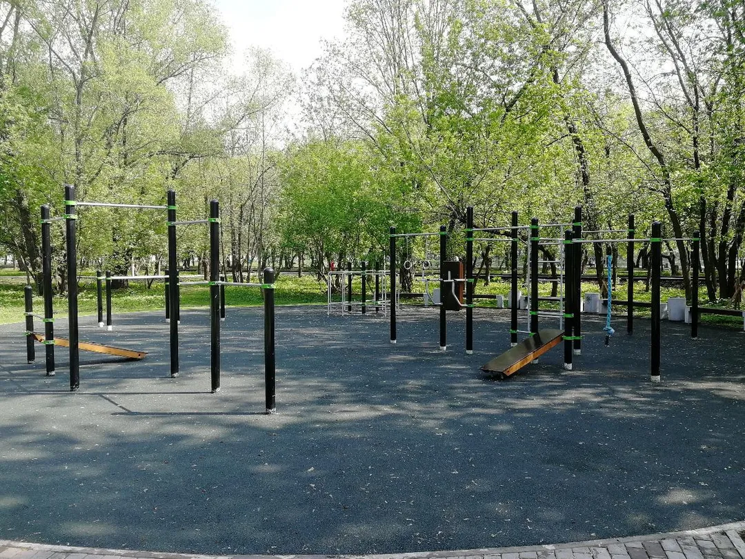 Рукохід на майданчику Calisthenics Park at Перовская улица, Москва – фото 3 з 3