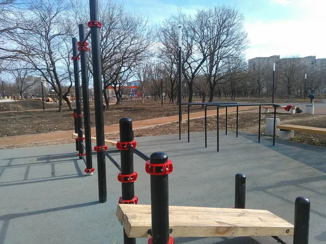 Calisthenics Park at Янтарная улица, Георгиевск