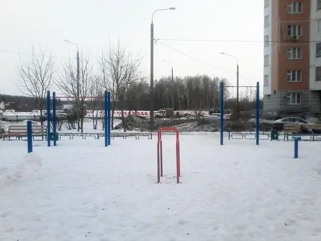Calisthenics Park at Радужная улица, Московский
