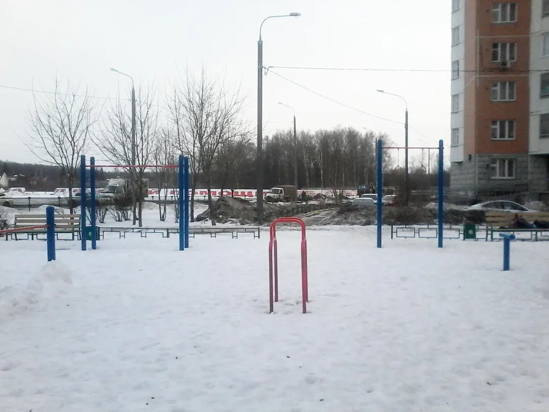 Pull Up Bar at Calisthenics Park at Радужная улица, Московский – photo 1 of 4