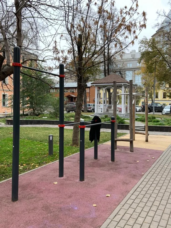 Barre de traction à Calisthenics Park at Елисеевский переулок, Москва – photo 1 sur 1