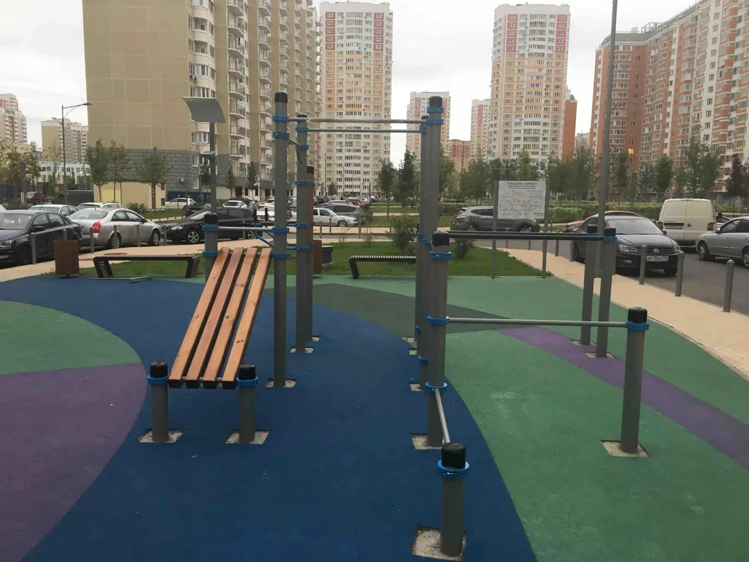 Barres de singe à Calisthenics Park at улица Бианки, Московский – photo 4 sur 4