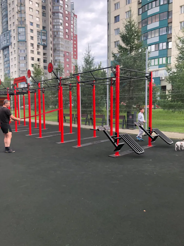 Турник на площадке Calisthenics Park at улица Коштоянца, Москва – фото 1 из 6