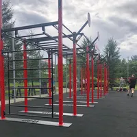 Calisthenics Park at улица Коштоянца, Москва - thumbnail 2