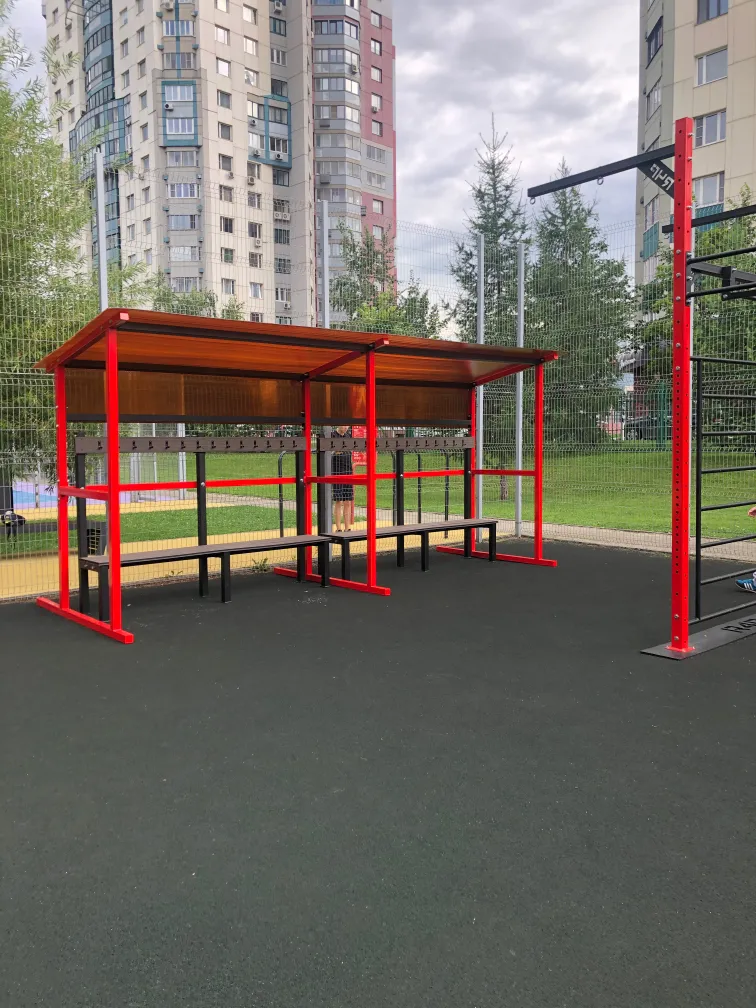 Рукоход на площадке Calisthenics Park at улица Коштоянца, Москва – фото 3 из 6